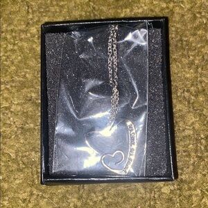 Silver Heart Pendant Necklace